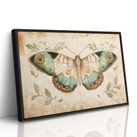 Aged Pages Hold Butterfly Tales
