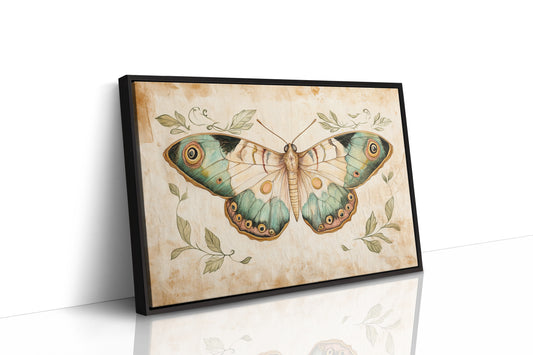 Aged Pages Hold Butterfly Tales