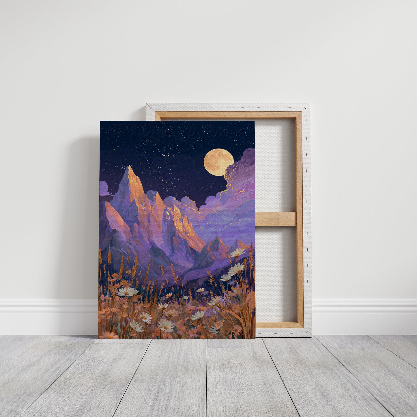 Moonlit Peaks and Meadow Serenades