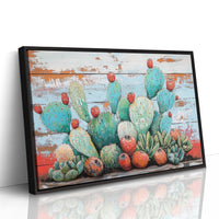 Desert Jewels On Weathered Wood