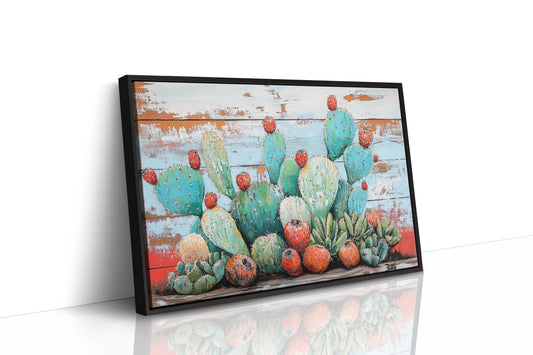 Desert Jewels On Weathered Wood