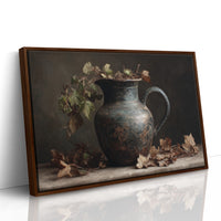 Autumn Leaves Meet Ancient Vessel