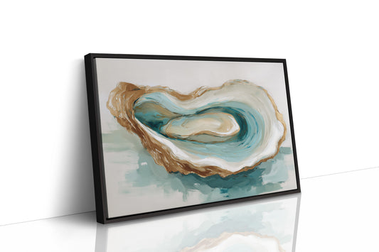 Tides Curl Within Pearl Shell