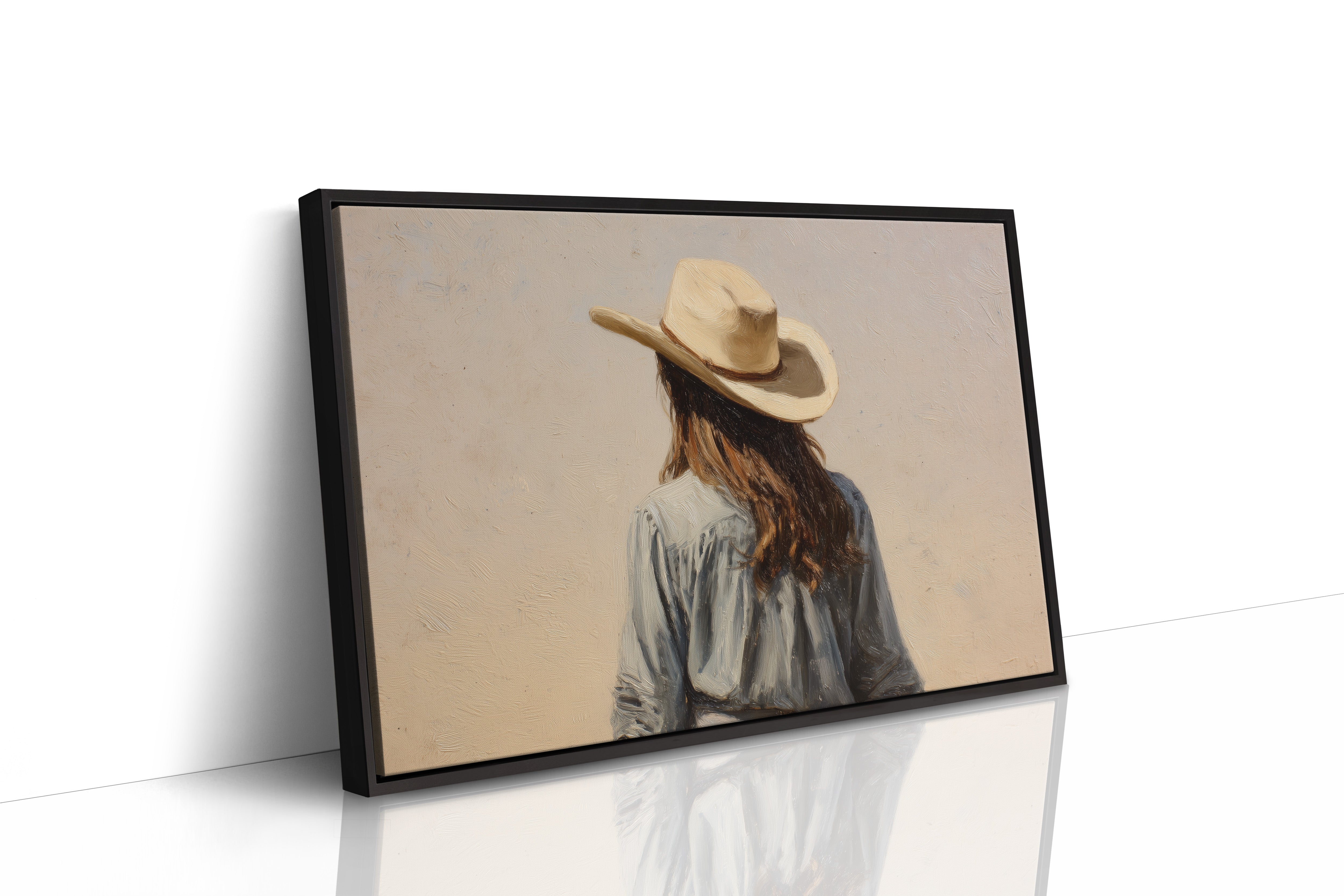 Western Solitude Painted in Cream