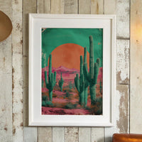 Turquoise Skies Meet Copper Earth