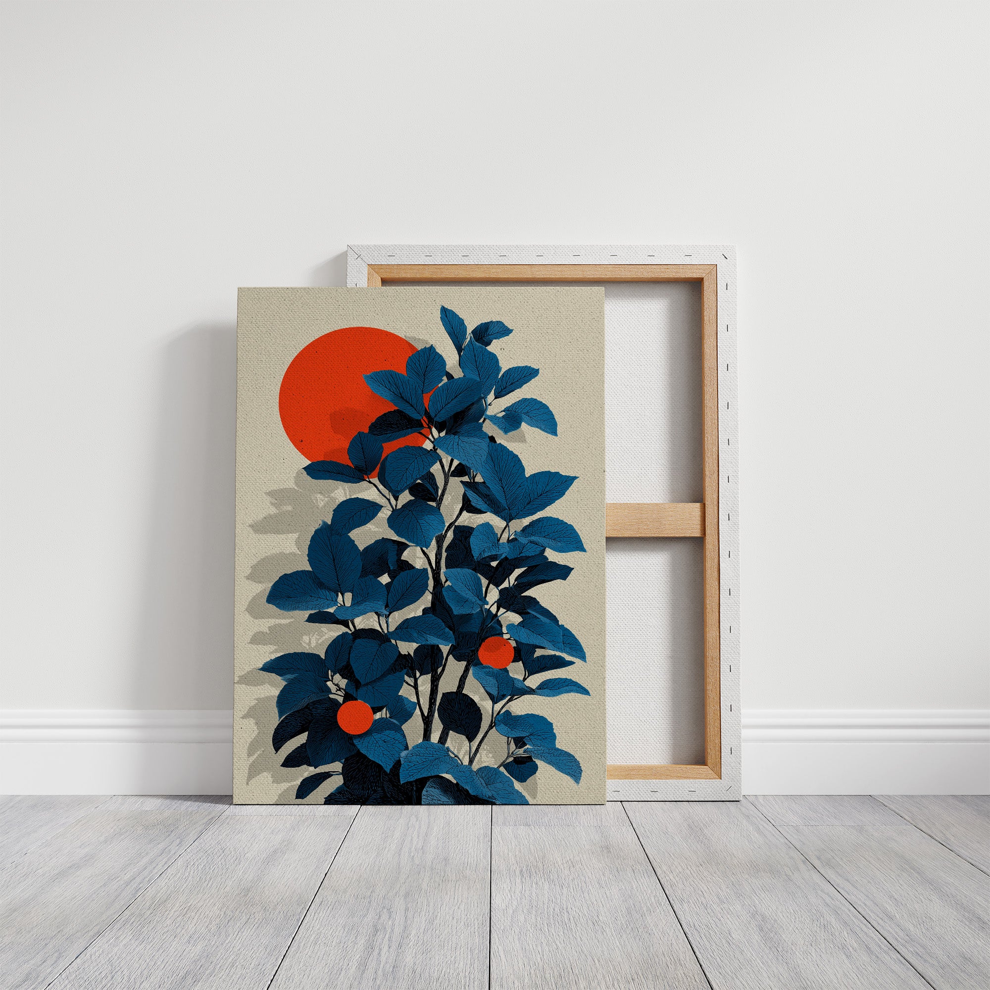 The Sun Rises Behind the Blue
