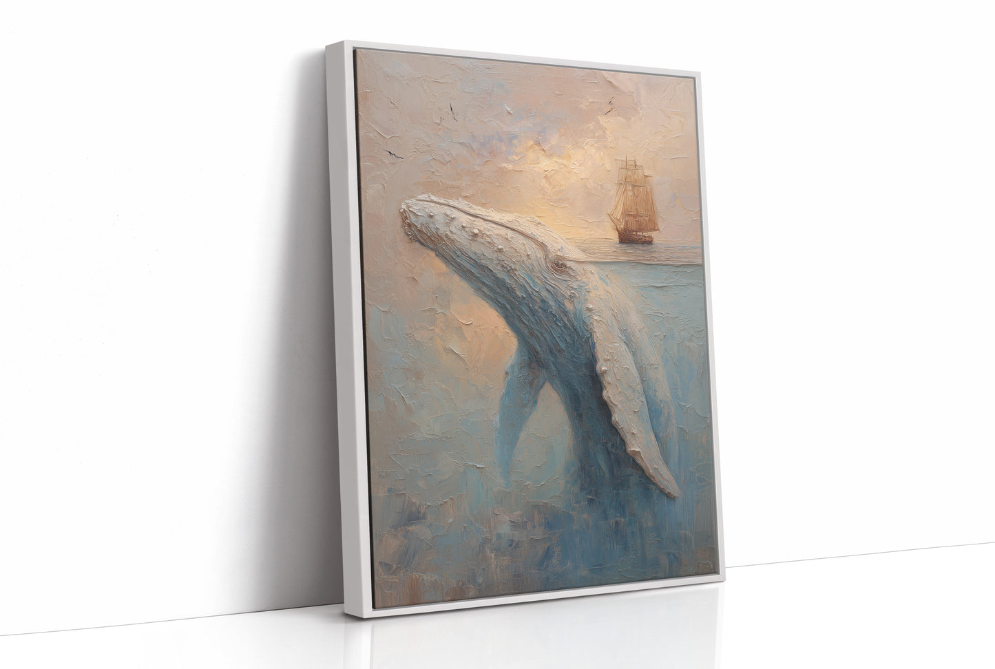 Ocean Giants Meet Distant Sails