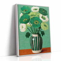 Emerald Poppies Dance In Sunlight