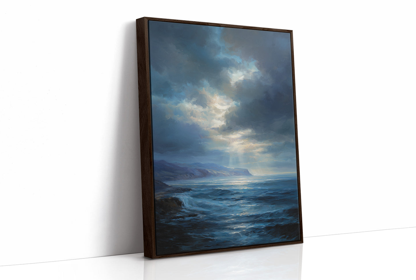 Coastal Rays Break Through Storms