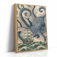 Kraken Versus Tall Ship