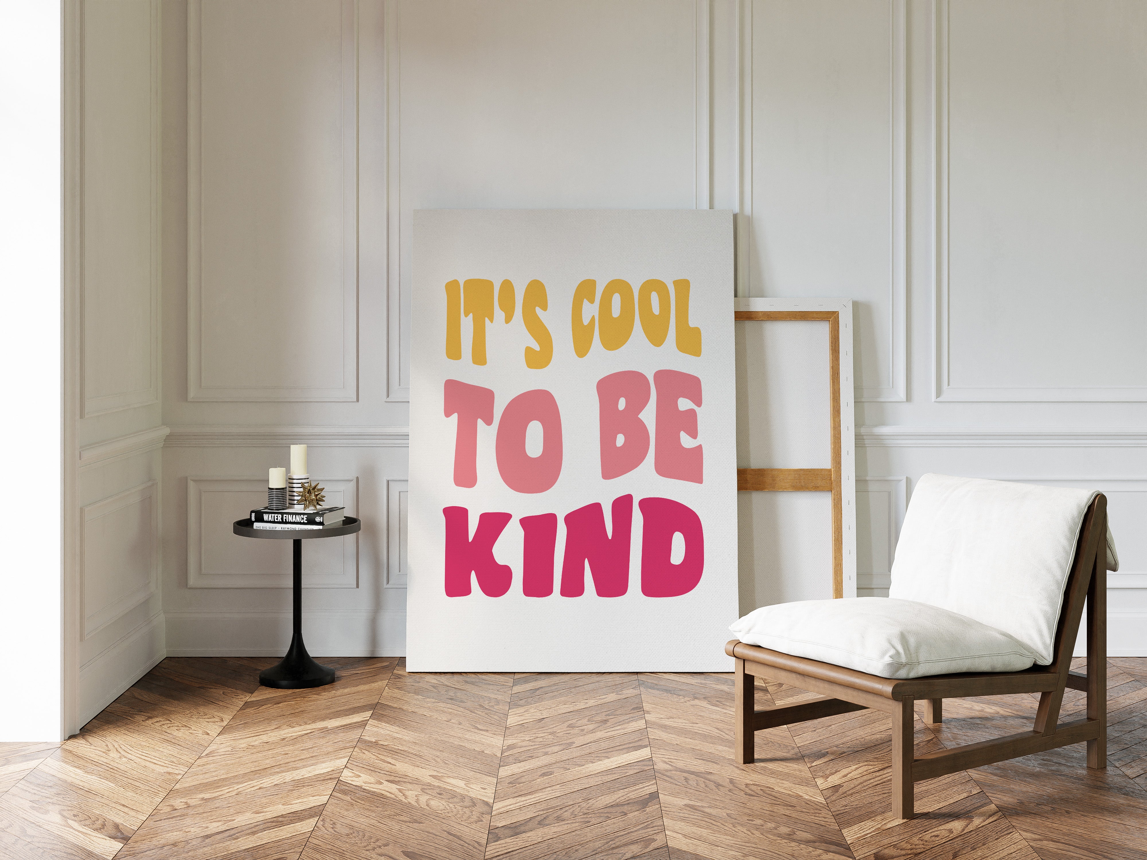 Summer Letters Paint Kind Thoughts
