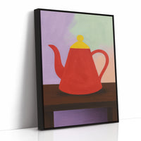 Red Teapot Still Life