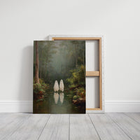 Ethereal Spirits in Misty Waters