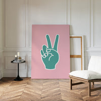 Peace Signs Paint Summer Stories