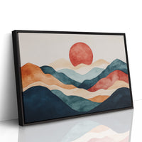 Mountains Flow Like Ocean Waves