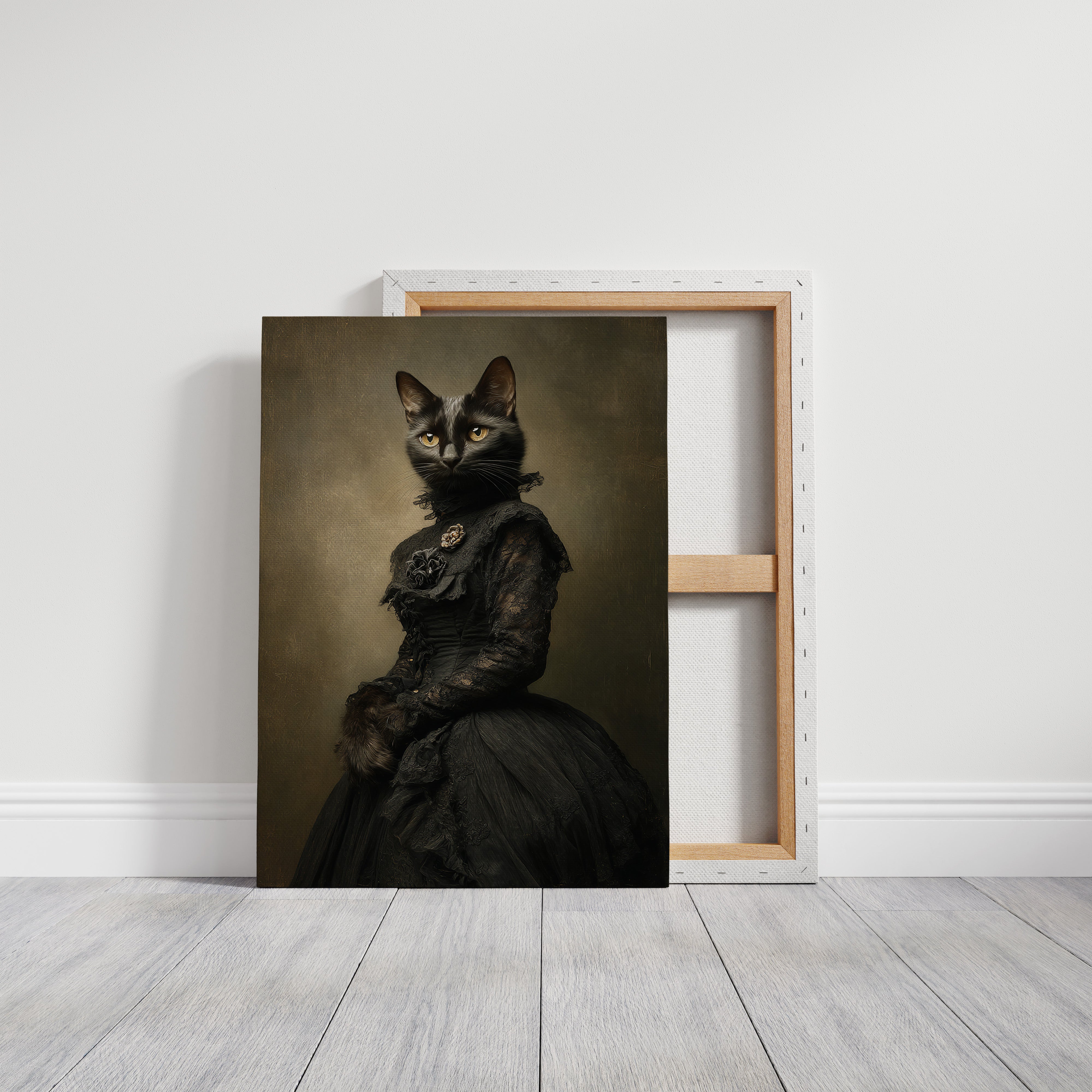 Elegance Woven in Midnight Threads