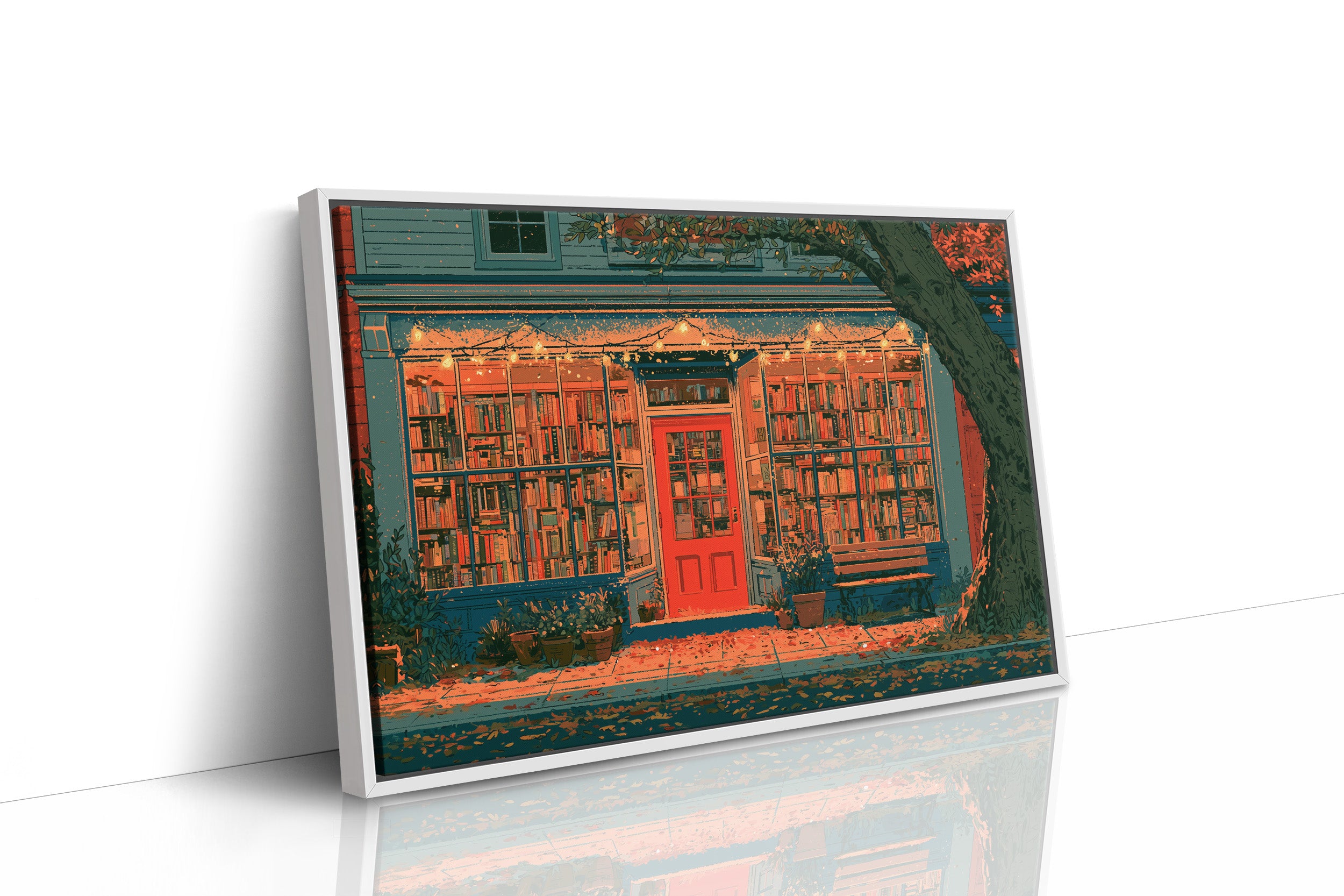 The Corner Bookshop Glow
