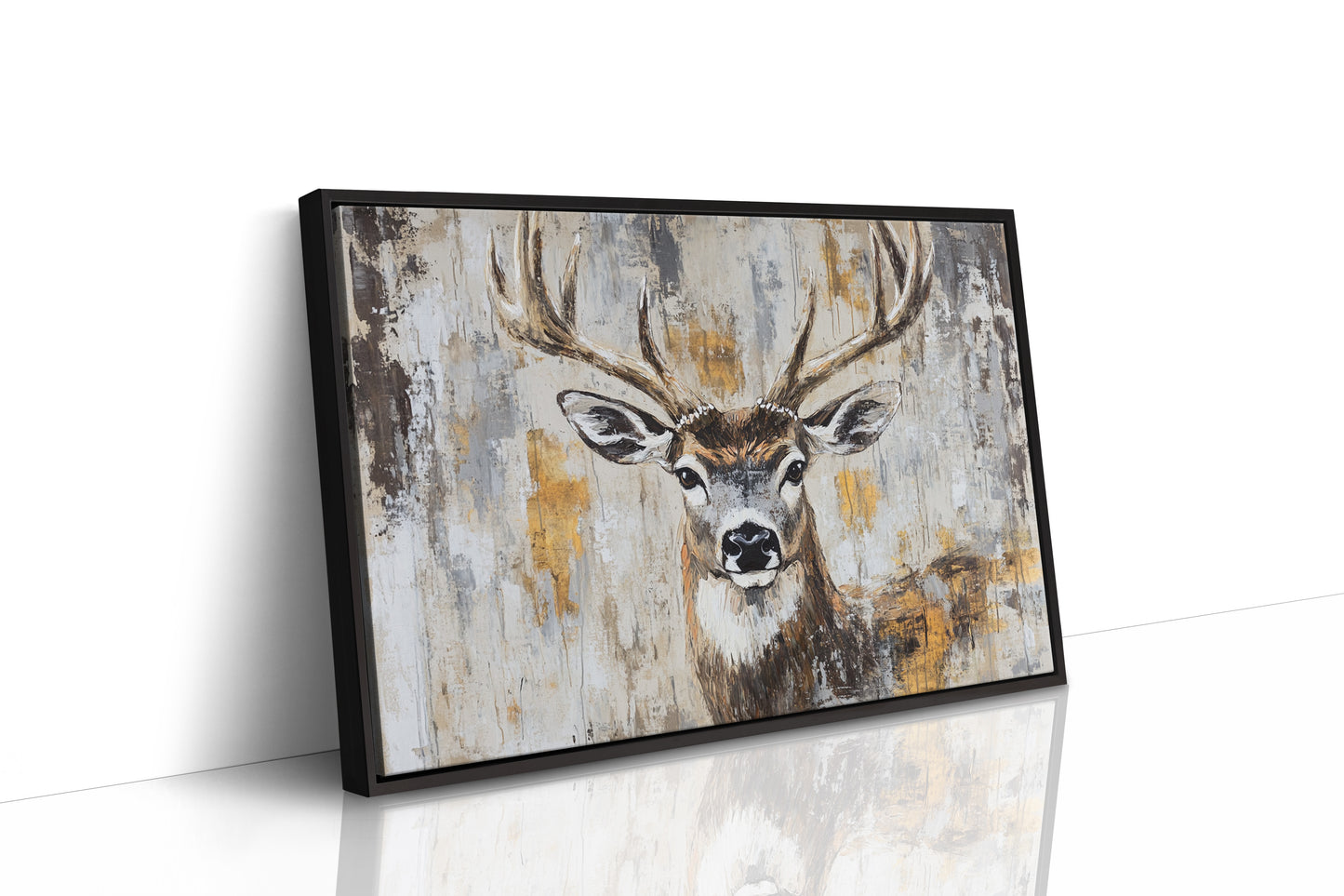 Noble Stag In Golden Light