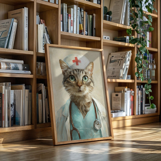 A Feline Healer's Gentle Touch