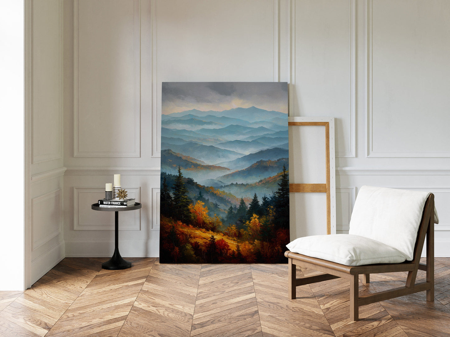 Autumn Peaks Paint The Morning Blue