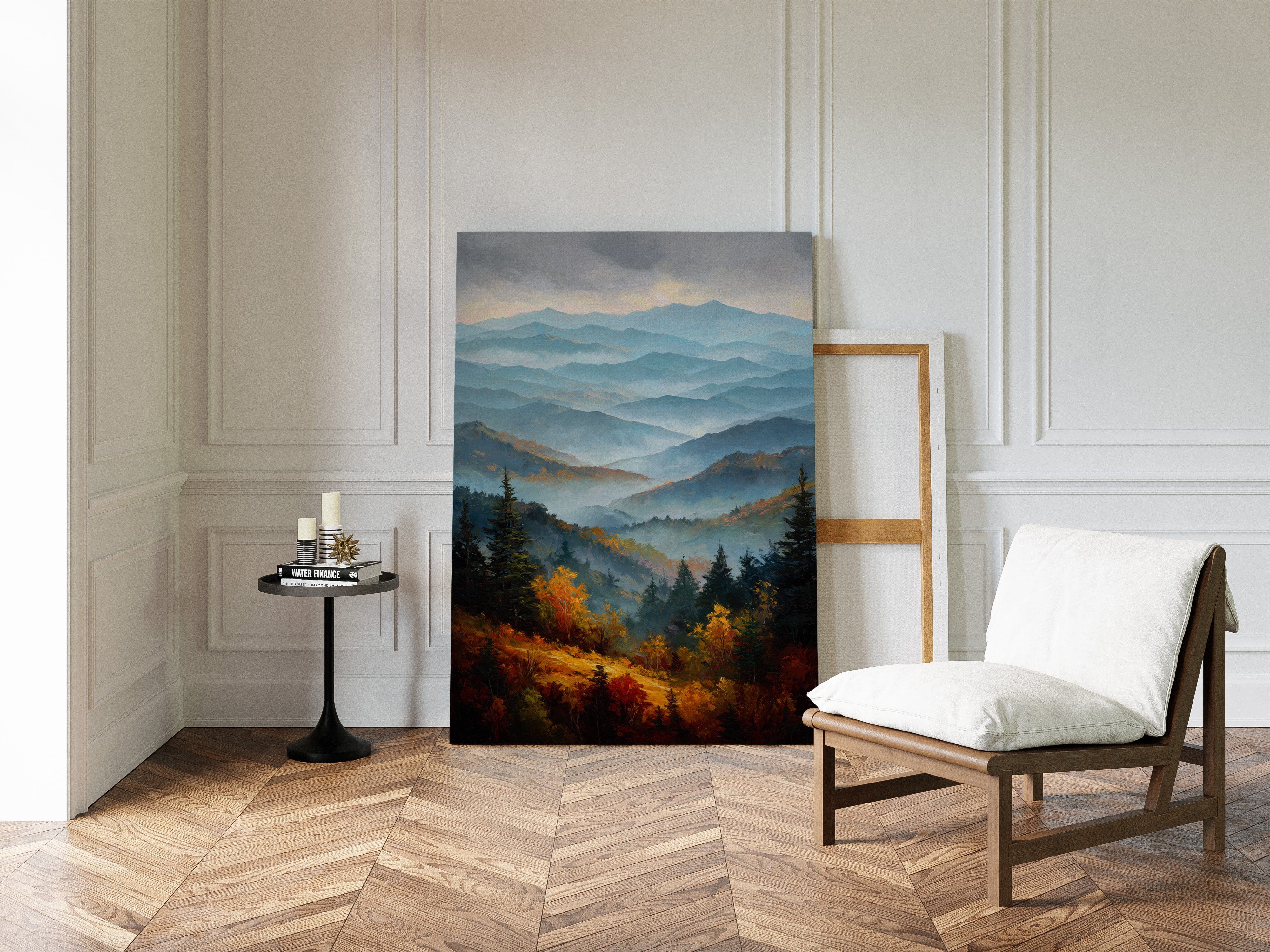 Autumn Peaks Paint The Morning Blue