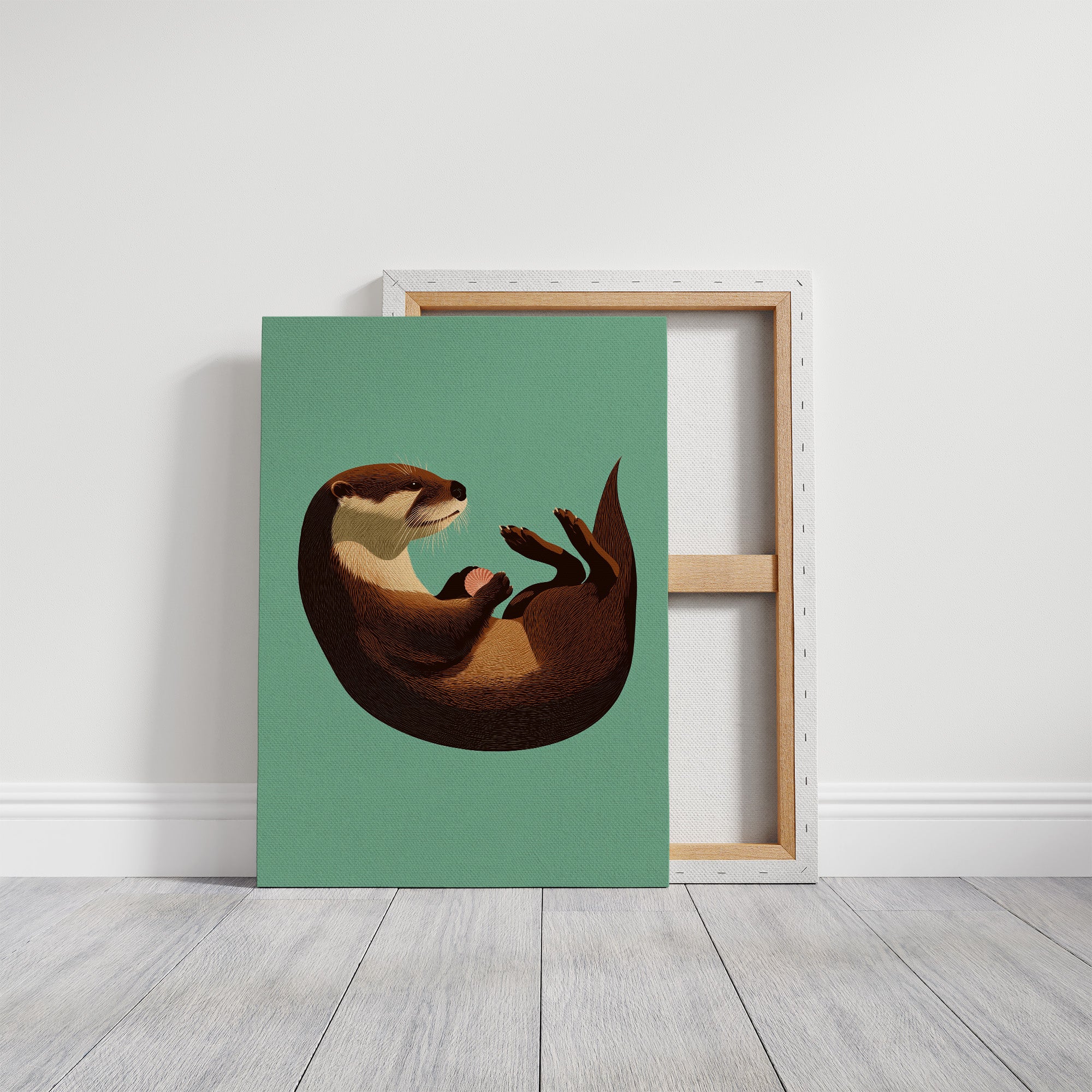 Otter and Its Shell