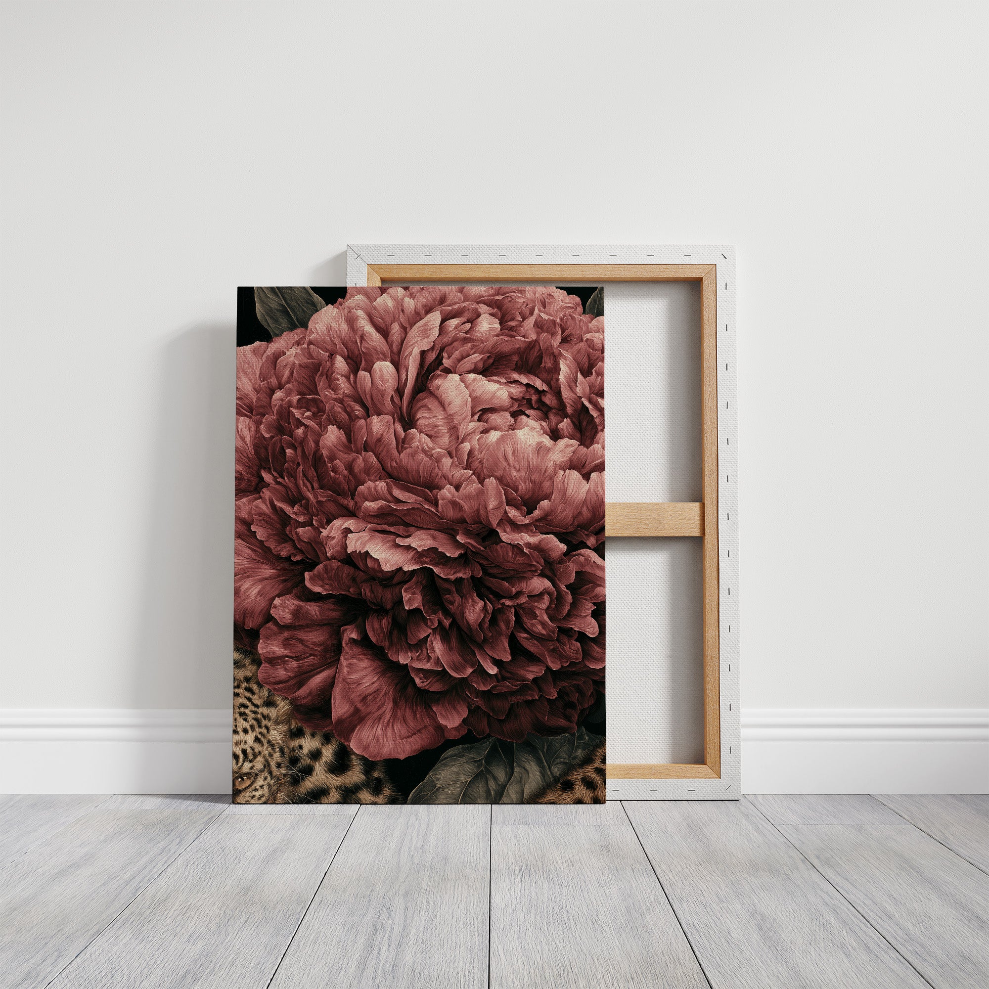 Peony Hides a Leopard