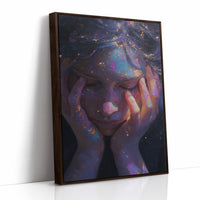 Cosmos Held Between Fingers