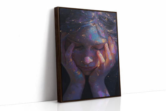 Cosmos Held Between Fingers