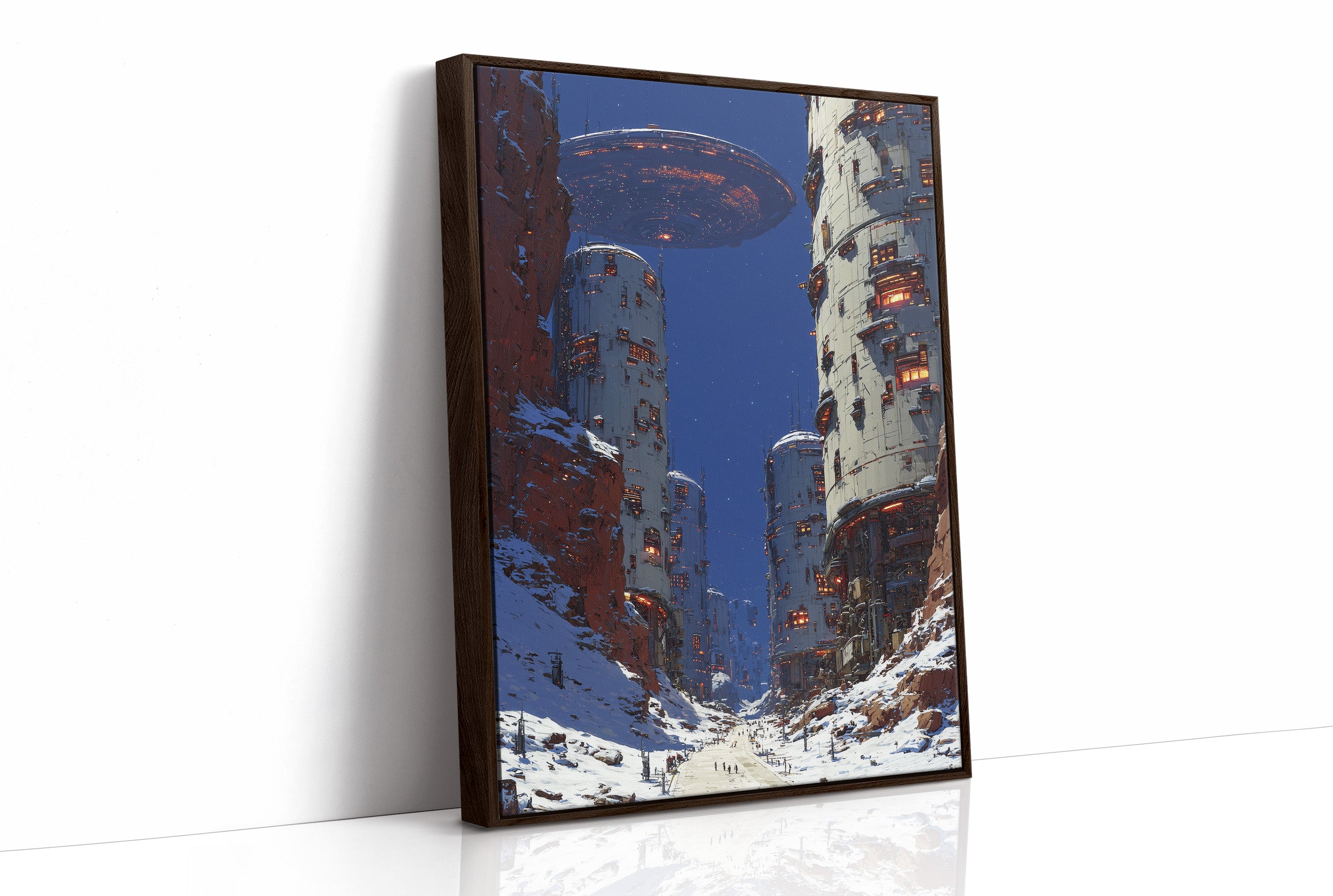 Winter on an Unmapped World