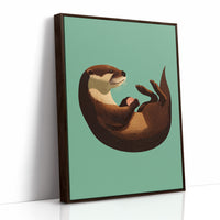 Otter and Its Shell