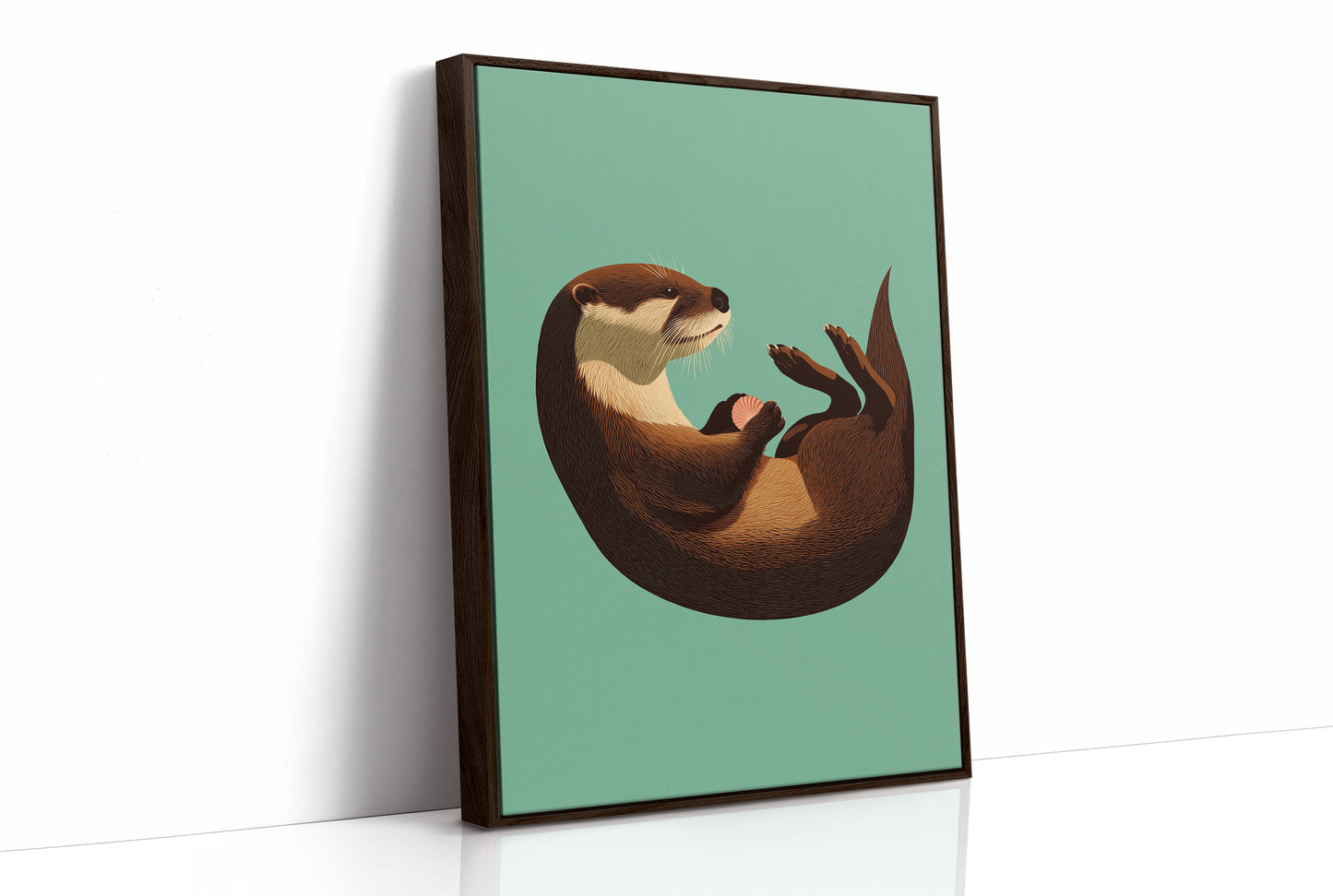 Otter and Its Shell