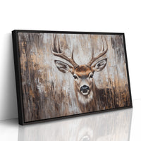 Noble Buck In Winter Light
