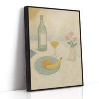 Banana and Wine in Morning Light