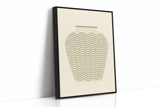 Waves on a Clay Vessel