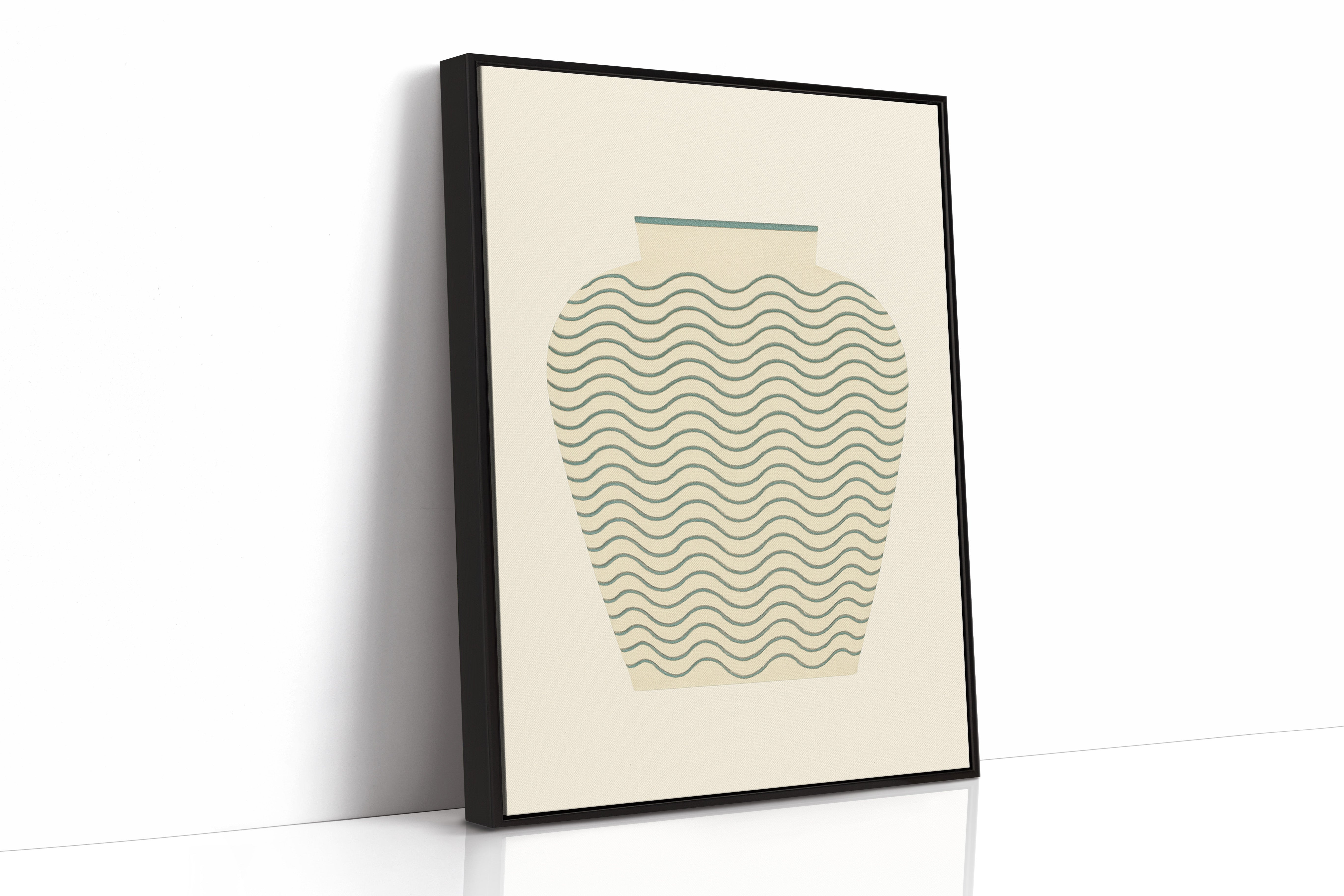 Waves on a Clay Vessel