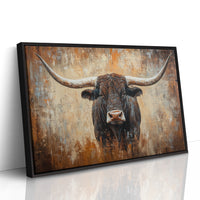 Longhorn Tales In Copper Light