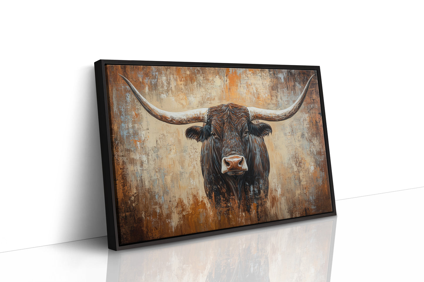 Longhorn Tales In Copper Light