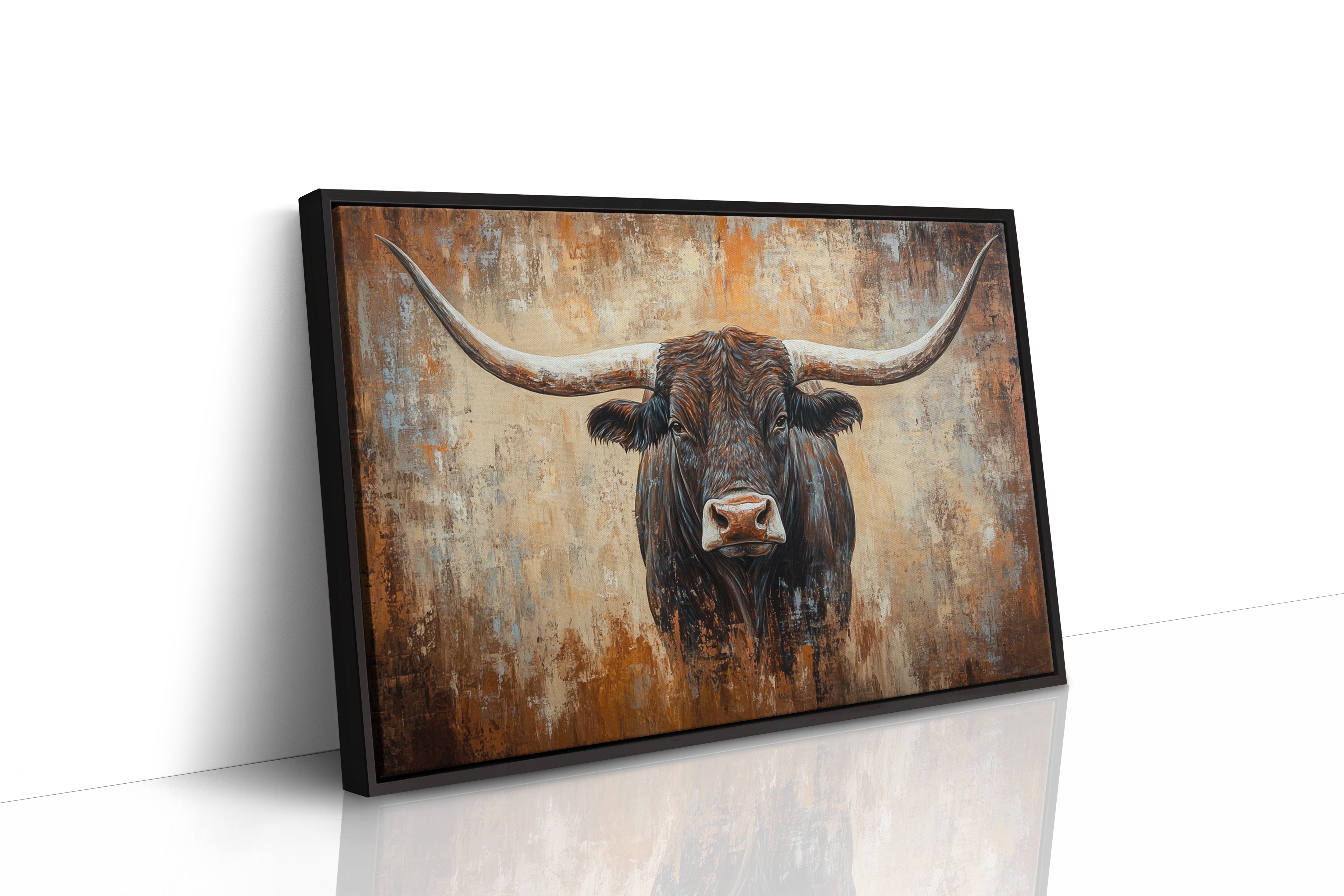 Longhorn Tales In Copper Light