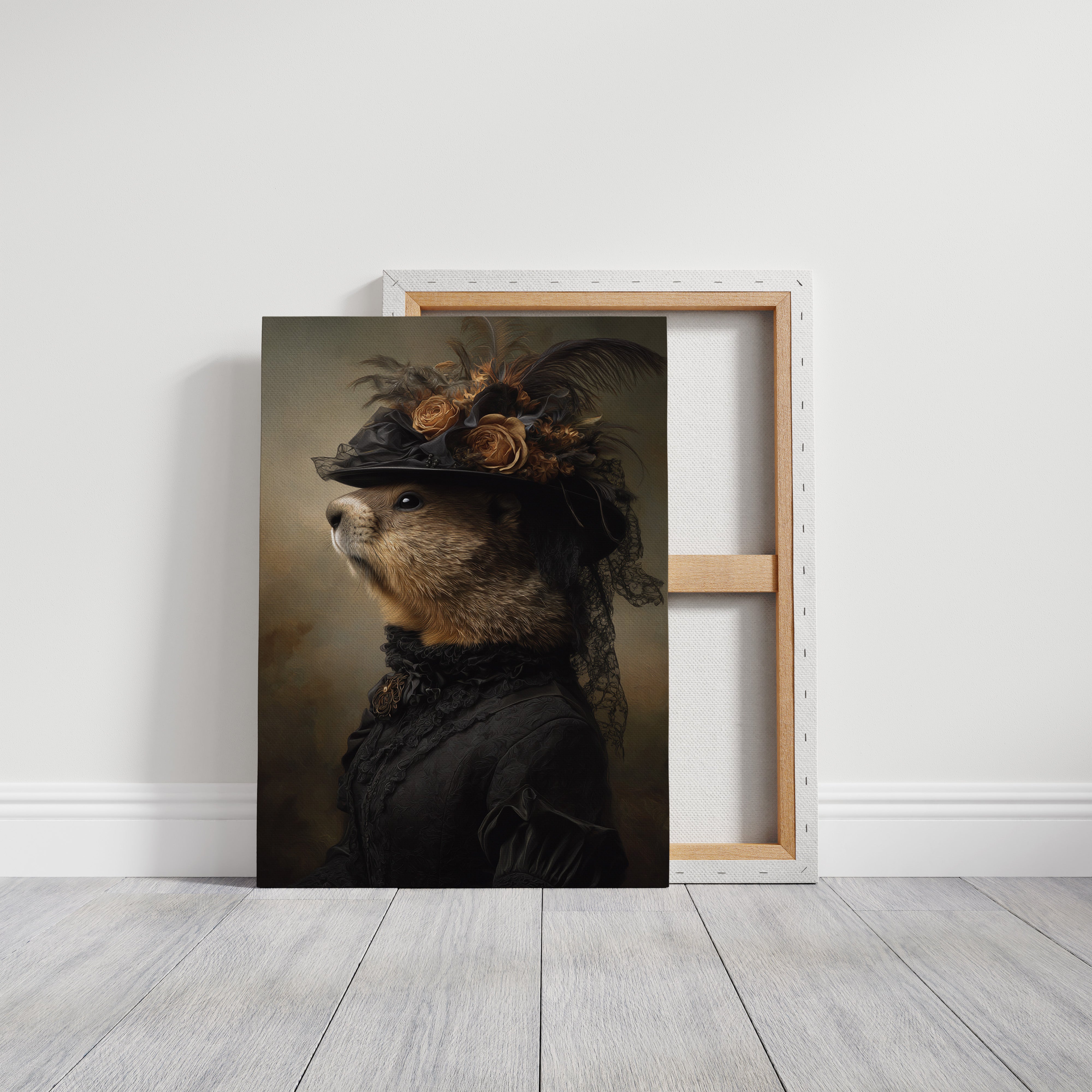 Elegance in Fur and Feathers