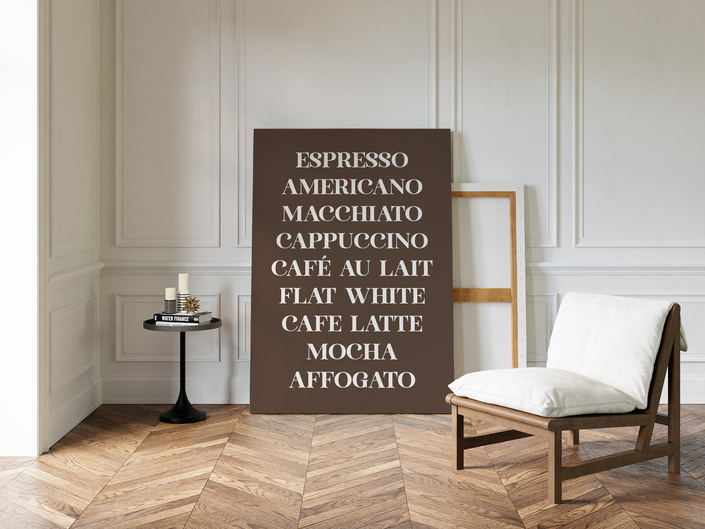 Barista Poetry In Chocolate Brown