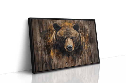 Ancient Forest Holds Bear's Gaze