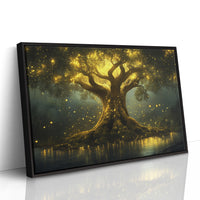 Ancient Light Dances Through Branches