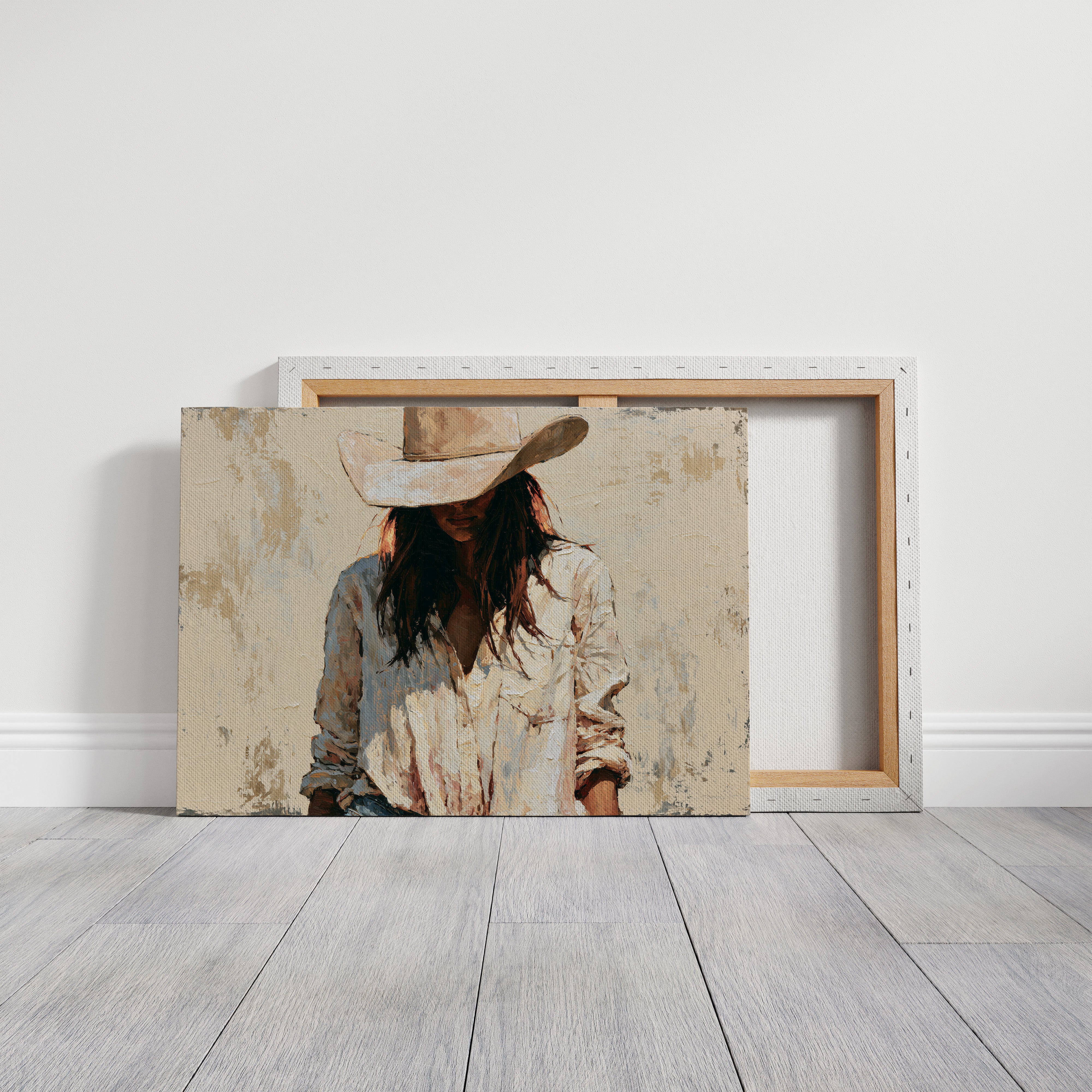 Cowgirl in Cream and Shadow