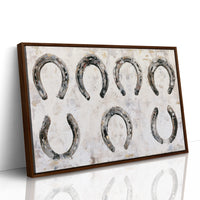 Seven Horseshoes, Textured Luck
