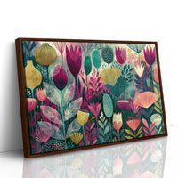 Whimsical Garden, Jewel Tones