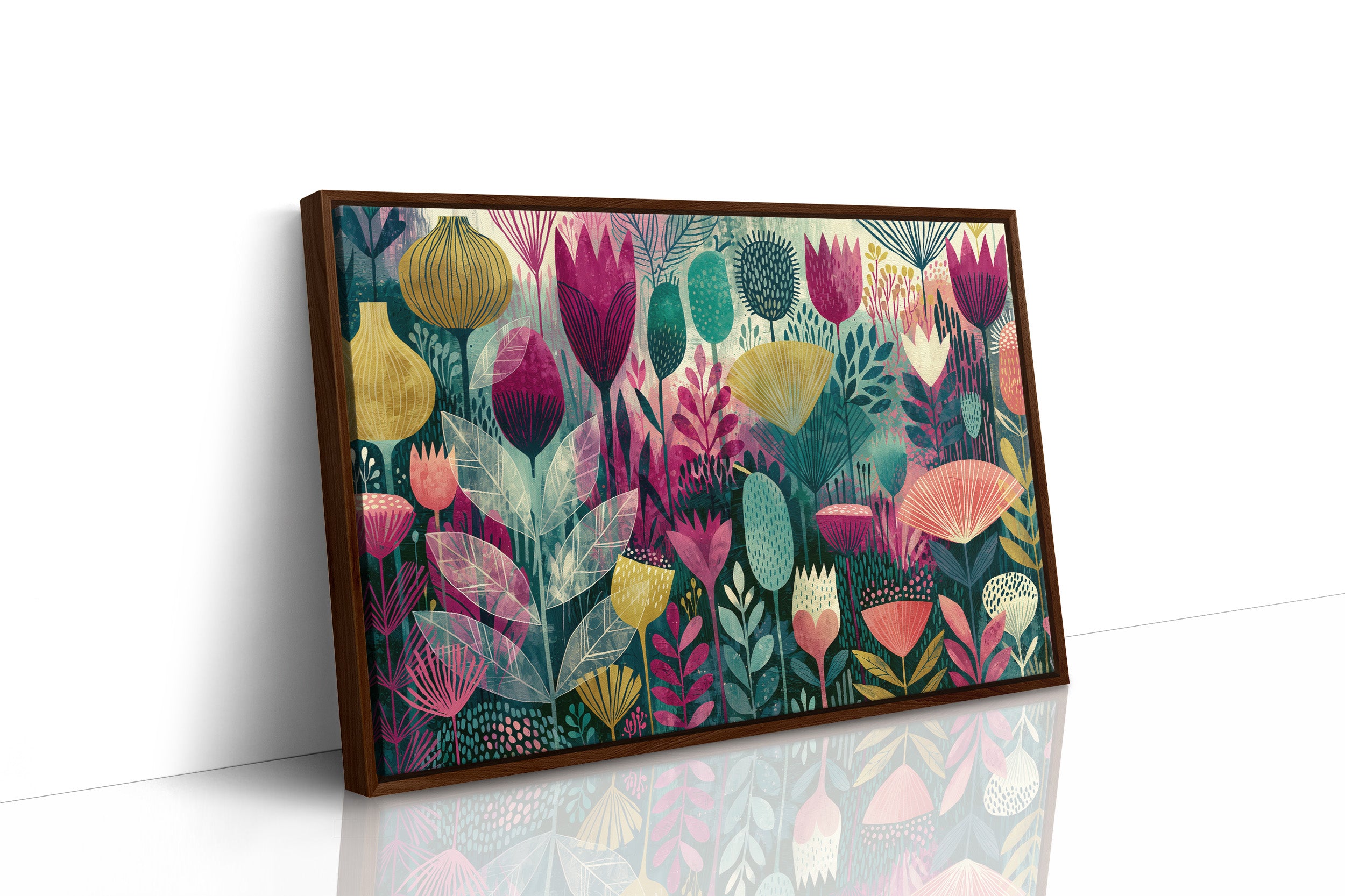 Whimsical Garden, Jewel Tones