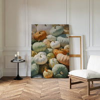 Autumn's Palette In Pumpkin Poetry