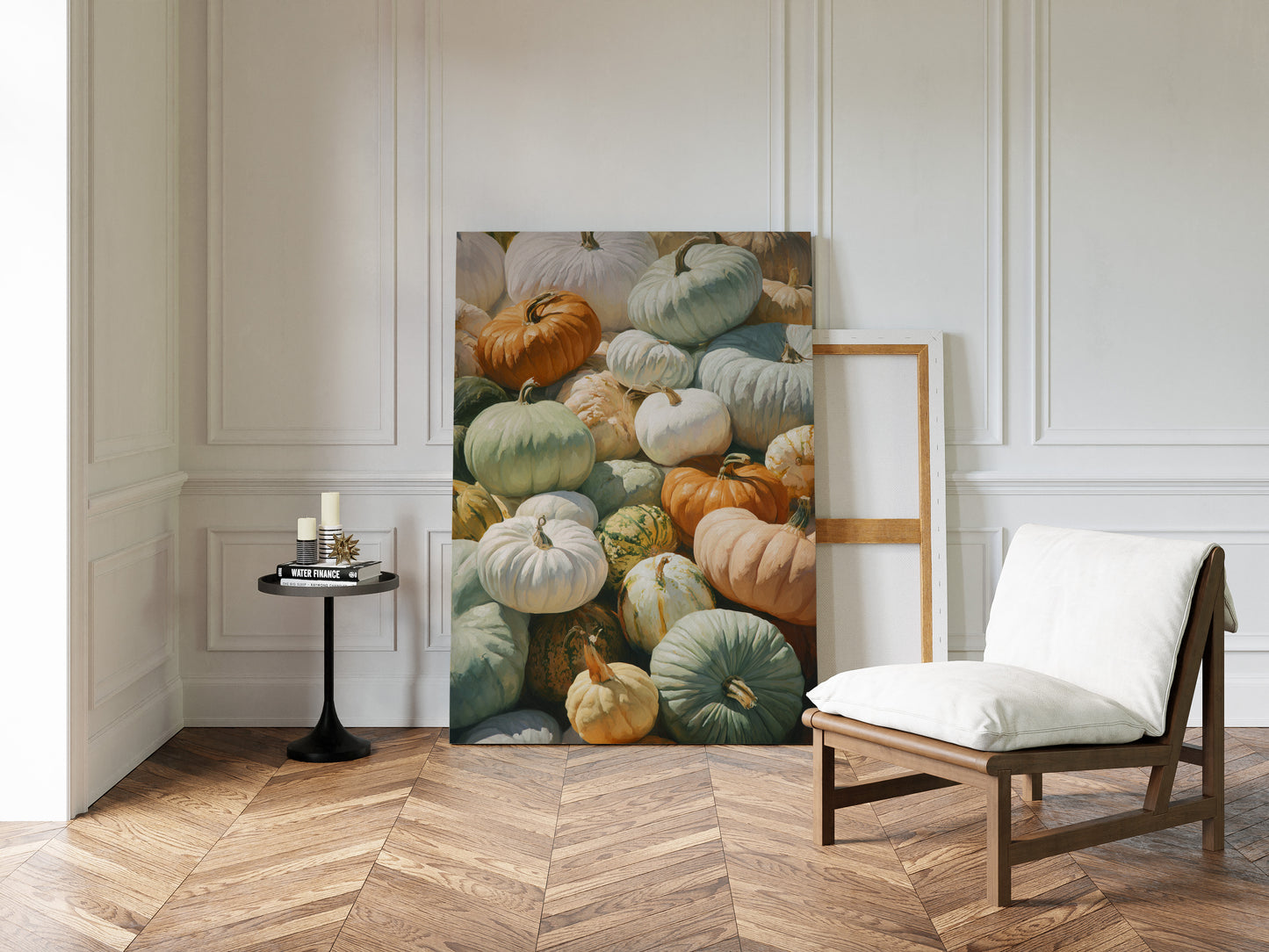 Autumn's Palette In Pumpkin Poetry