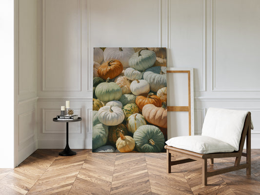 Autumn's Palette In Pumpkin Poetry
